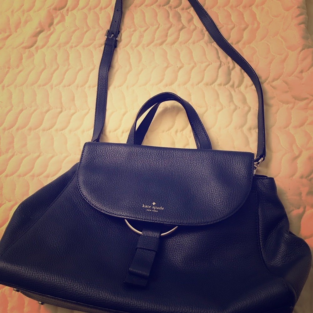 Kate Spade Leather Crossbody Satchel